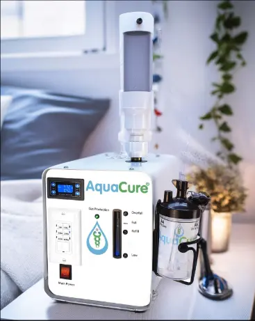 AquaCure AC50 used in a home setting